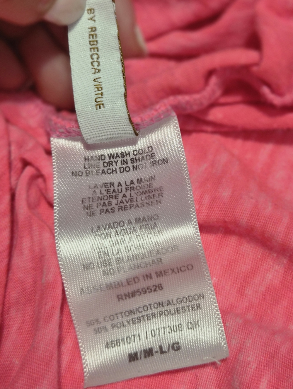 BECCA Beach Date Cover-Up Dress, Pink Punch, M/L, EUC - Picture 7 of 8